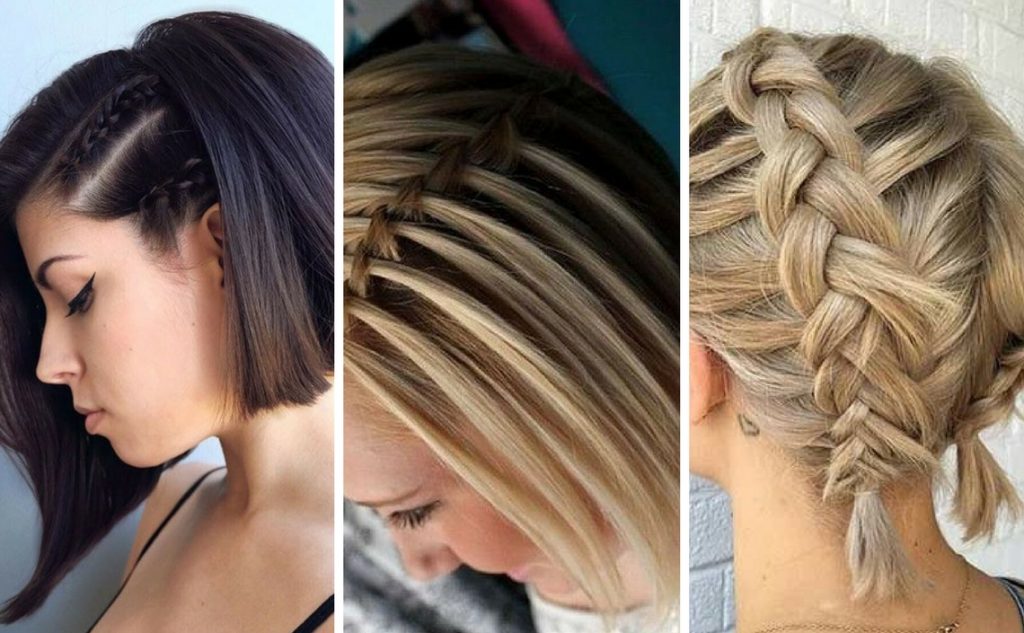 Trenzas Pelo Corto Fotos Ideas 2019